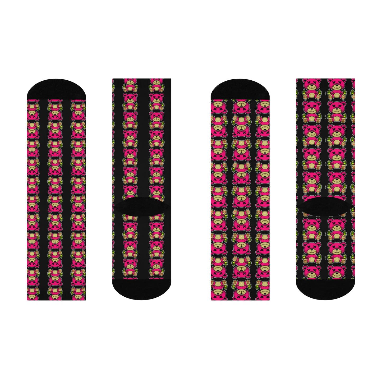 NFG Money Bear Cushioned Crew Socks